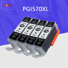 4PK черный сменный картридж для Canon PGI570 PGI-570 PGI 570 XL чернильный картридж для принтера MG7750 7751 6850 MG7752 7753 2024 - купить недорого