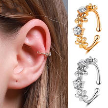 1 piece Korean Style Clip on Earrings for Women Geometric Clip Earring Without Piercing 2024 - buy cheap