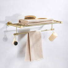 304 aço inoxidável banheiro suite escovado ouro toalha de banho toalheiro anel toalha de papel titular escova toalete banheiro ferragem 2024 - compre barato