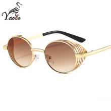 2021 маленькие женские солнцезащитные очки модные новые Круглые Солнцезащитные очки женские градиентные оттенки роскошный бренд UV400 2024 - купить недорого