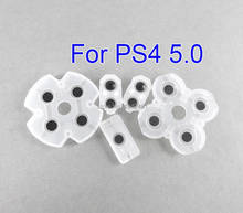 50 комплектов высококачественных проводящих резиновых прокладок для PS4 JDM055 для PS4 JDS 050 055 контроллер L1 R1 L2 R2 2024 - купить недорого