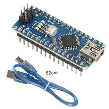 Для Arduino Nano Mini USB с Загрузчиком совместимый контроллер Nano 3,0 v3.0 CH340 USB драйвер 16 МГц ATMEGA328P 2024 - купить недорого