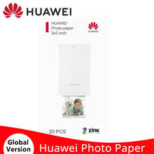 Оригинальная фотобумага Huawei Zink 2*3 дюйма для Huawei Мини Портативный Карманный фотопринтер CV80 DIY печатная бумага для фотосъемки 2024 - купить недорого