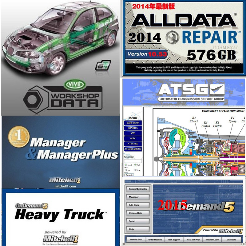 alldata auto repair diagnostics software 1 tb