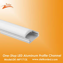 17*13mm LED Channel 2M/6.6ft  with 60 Degree Milky Lense Cover,Aluminum Profile for Strip Light 2024 - buy cheap