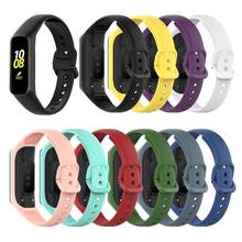 Correa de silicona deportiva para reloj Samsung Galaxy fit-e R375, repuesto Original, pulsera de moda 2024 - compra barato