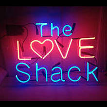 Decorative Light The Love Shack Lamp Neon Bulb Light Home Bedroom Beer Bar Lamp Enseigne Lumineuse Decorate Handmade glass Tube 2024 - buy cheap