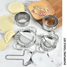 Molde de acero inoxidable para hacer raviolis perezosos, accesorios para hornear, fabricante de dumplings de cocina para el hogar 2024 - compra barato