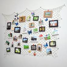 Home decoration net retro rope net photo wall decoration DIY decoration for parties and festivals  Wedding decoration 2024 - buy cheap