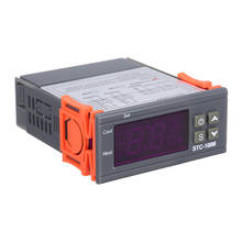 Controlador de temperatura Digital STC-1000, termostato de enfriamiento de calefacción, 2 relés de salida con Sensor 2024 - compra barato