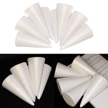 30x White Cone Shape Christmas Tree Styrofoam Polystyrene Foam Materials for Kids Crafts DIY Modeling Handmade Toys 150mm 2024 - buy cheap