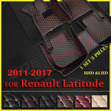 Car floor mats for Renault Latitude 2011 2012 2013 2014 2015 2016 2017 Custom auto foot Pads automobile carpet cover 2024 - buy cheap
