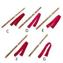 Professional Bamboo Flute Chinese Woodwind C D E F G Key Transverse Flute DiZi Y51D 2024 - buy cheap