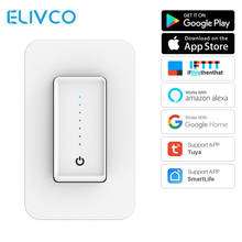 US Wifi Smart Dimmer Switch Light Timing Wall Touch Control Smart Life APP Control Works With Alexa Google Home IFTTT 2024 - buy cheap