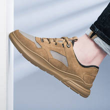 Krasovki-zapatillas de deporte con cordones para hombre, zapatos masculinos de malla transpirable, ligeros, a la moda 2024 - compra barato