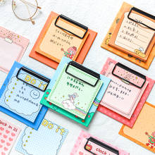 Yisuremia Kawaii 30 Sheets Memo Pads Note Paper With Board Clip To Do List Daily Planner Study Notepad School Office Stationery 2022 - buy cheap