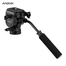 Andoer Fluid Hydraulic Ball Head Panoramic Max. Load 5KG with Handle for 1/4 inch Screw Camera Camcorder 3/8 inch Monopod Tripod 2024 - buy cheap
