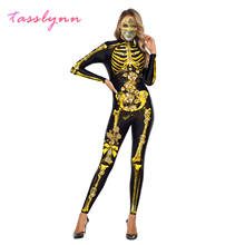 Mono de algodón para adultos, Cosplay de Halloween para mujer, mono de goma para fiesta, Carnaval, actuación, chaqueta Zentai 2024 - compra barato