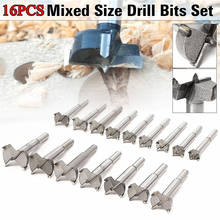 16pcs Wood Drilling Drill Bit Professional Woodworking Core Drill Bits Hole Saw Cutter 15-35mm 2024 - buy cheap