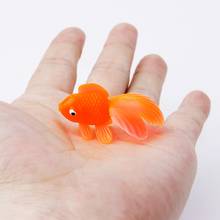 Simulação de borracha pequeno peixe dourado peixes crianças brinquedo de decoração de banho brinquedo y4ud 20 peças 2024 - compre barato