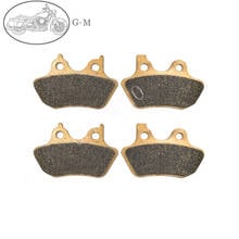 Front / Rear brake pads For Harley FLSTF/FLSTFi Fat Boy 00-06 FLST/FLSTI Heritage Softail 06 FLSTC Heritage Softail Classic 2007 2024 - buy cheap