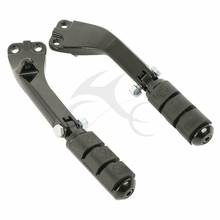 Motorcycle Passenger Foot Peg Footrest  Brackets Mounts & Footpegs Kit For Harley Dyna Fat Bob 08-17 2024 - buy cheap