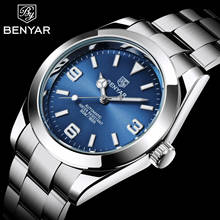 2021 New Benyar Men's Mechanical Watches Man Brand Luxury Automatic Watch Men Waterproof Wristwatch Stianless Steel Male Clock 2024 - buy cheap