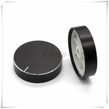 2 Pieces 40×10MM Aluminum Alloy knob Black Potentiometer Power Amplifier Volume Adjustment Flower Shaft 6mm 2024 - buy cheap