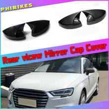For audi Rear View Side Car Mirror Cover for Audi A3 S3 8V RS3 2013 2014 2015 2016 2018 2017 2019 car RearView Mirror Case Cover 2024 - buy cheap