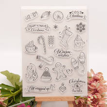 Christmas Theme Clear Stamps For Scrapbooking Decor Photo/ablum Craft Card Making Transparent Stamp/Seal 2024 - buy cheap
