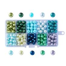 1Box 4mm 6mm 8mm 10mm Mixed Pearlized Round Glass Pearl Beads For DIY Bracelet Earrings Bead Choker Necklace Jewelry Making 2024 - buy cheap