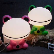 Modern Cartoon Frog Night Lights Led Animal Lamp for Children Kids Baby Bedroom Bedside Lamp Gifts Home Decor Luminaria Fixtures 2024 - buy cheap