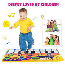 Alfombra de juegos para bebé, manta Musical multifunción, juego Musical para bebé, interacción entre padres e hijos, para gatear 2024 - compra barato