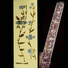 Guitar Fingerboard Self Adhesive Inlay Decals Fretboard Sticker Ethnic Flower Pattern Removable Guitar Bass Ukulele Accessories 2024 - buy cheap