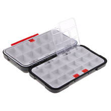 High Strength ABS Fishing Tackle Box Removable Grid 30 Compartments Fishing Hook Lure Baits Small Accessories Box Organizer 2024 - buy cheap