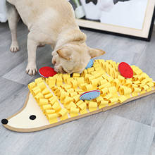 60*29*5cm Pet Snuffle Mat Dog Slow Feeder Mats Food Foraging Dispensing Mat Pet Sniffing Training Blanket Relieve Stress Mat 2024 - buy cheap