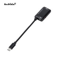 Kebidu-Adaptador 4K USB C a HDMI, convertidor 1080P Tipo C, Cable macho a hembra, para teléfono Android Micro 2024 - compra barato