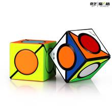 QiYi Magic cube QiYi Round-Square cube cubo mágico qiyi redondo-quadrado cubo mágico especial qiyi velocidade cubo quebra-cabeça cubo mágico divertido jogo cubo brinquedos educativos Magia neocube Game cube Game Gear 2024 - compre barato