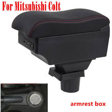 For Mitsubishi Colt Armrest box central Store content box with USB interface 2024 - buy cheap