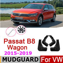 Mudflap For Volkswagen VW Passat B8 Wagon Estate 2019~2015 Fender Mud Guard Splash Flaps Mudguards Accessories 2018 2017 2016 2024 - buy cheap