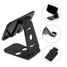 Universal Double Foldable Cell Phone Cradle Tablet Stand Desk Holder Mount Mobilephone Holder for Mobile Phones within 8 inch 2024 - buy cheap