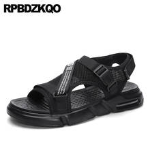 Mesh Breathable Beach Casual Shoes Fashion Designer Open Toe Flat Native Mens Sandals 2021 Summer Outdoor Sneakers Black Sport 2024 - buy cheap