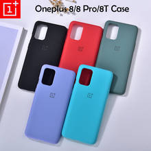 Original Oneplus Sandstone Matte Case Soft Finish Back Skin Cover For 1+ Oneplus 8/8 Pro/8T Anti-fingerprint Protective Housing 2024 - buy cheap