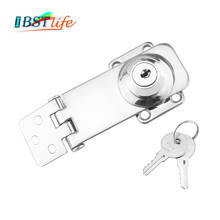 Marine Boat Stainless Steel 304 Locking Hasp Safety Lock Hatch Cabinet Door Cabin Deck Locker Hatch Latch yacht accessories 2024 - buy cheap