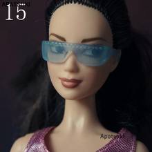 Синие пластиковые очки для кукол Кен мальчик солнцезащитные очки для куклы Барби солнцезащитные очки игрушки Аксессуары для кукольного домика 1/6 2024 - купить недорого