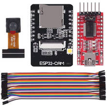 ESP32-CAM WiFi + Bluetooth Module with OV2640 Camera Module + FT232RL FTDI USB to TTL Serial Converter + 40 pin Jumper Wire 2024 - buy cheap