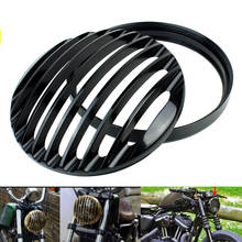 Accesorios de la motocicleta 5 3/4 "5,75 pulgadas Led faro de la parrilla para Sportster XL 883 de hierro 1200 04-14 2024 - compra barato