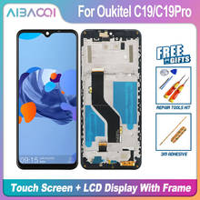 AiBaoQi Brand New 6.49 Inch Touch Screen+2244x1080 LCD Display+Frame Assembly Replacement For Oukitel C19/C19 Pro Phone 2024 - buy cheap