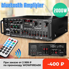 Bluetooth Version Stereo Amplifier Wireless 2 Channel Hifi Stereo Audio Home Karaoke Power Amplifier Car Auto Amplifier 2024 - buy cheap