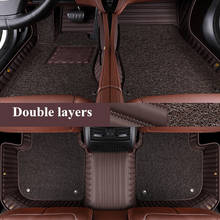 ¡Alfombras de alta calidad! Alfombrillas especiales personalizadas para coche, alfombras impermeables duraderas de doble capa para BMW X3 G01 2022, para X3 2021-2018 2024 - compra barato